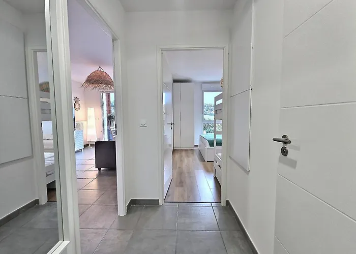 아파트 Lumineux, Neuf T2, Balcon, Vue Imprenable, Parking 옹플뢰르