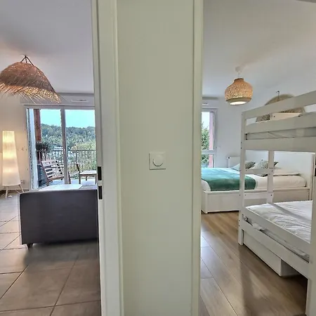 Lumineux, Neuf T2, Balcon, Vue Imprenable, Parking * Honfleur