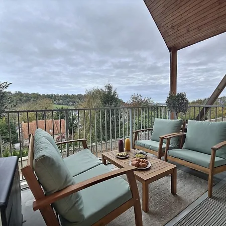 Lumineux, Neuf T2, Balcon, Parking, Vue Imprenable * Honfleur